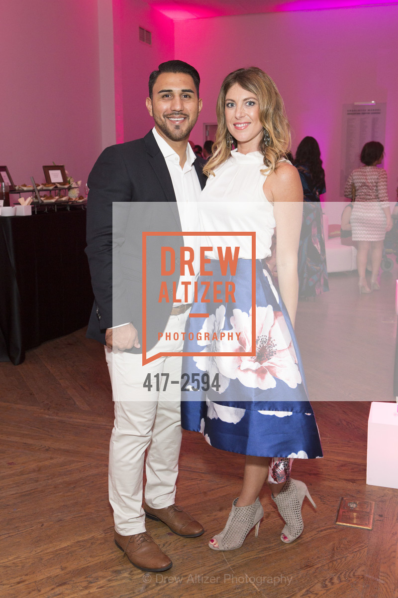 Gabriel Alcantar, Nicoletta Pellegrino, The Wonder Ball 2017: A Gala to Support the San Jose Museum of Art, San Jose Museum of Art. 110 South Market St. San Jose, California 95113, Photo #417-2594 Gabriel Alcantar, Nicoletta Pellegrino, Photo #417-2594