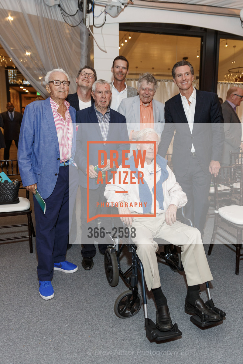 Jim Halligan, Peter Getty, John Mallen, Billy Getty, Gordon P. Getty, William Newsom, Gavin Newsom, The Arts + Earth Initiative: An Evening of Wine and Words, Odette Estate. 5998 Silverado Trail, September 16th, 2017, Photo #366-2598 Jim Halligan, Peter Getty, John Mallen, Billy Getty, Gordon P. Getty, William Newsom, Gavin Newsom, Photo #366-2598