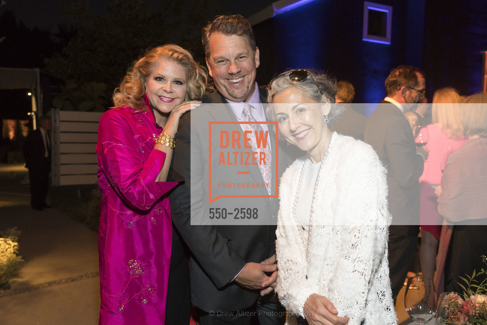 Susan Graham, Clay Brakeley, Sako Fisher, The Arts + Earth Initiative: An Evening of Wine and Words, Odette Estate. 5998 Silverado Trail, September 16th, 2017, Photo #550-2598 Susan Graham, Clay Brakeley, Sako Fisher, Photo #550-2598