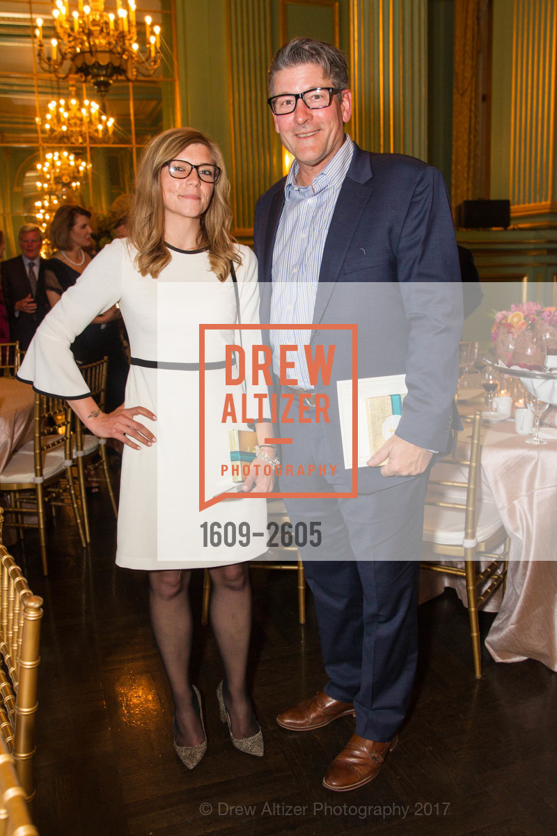 Desiree Vickery, Greg Merriman, ICAA Inaugural Legacy Dinner Honoring Suzanne Tucker, Veterans Building, Green Room. 401 Van Ness Avenue, September 18th, 2017, Photo #1609-2605 Desiree Vickery, Greg Merriman, Photo #1609-2605
