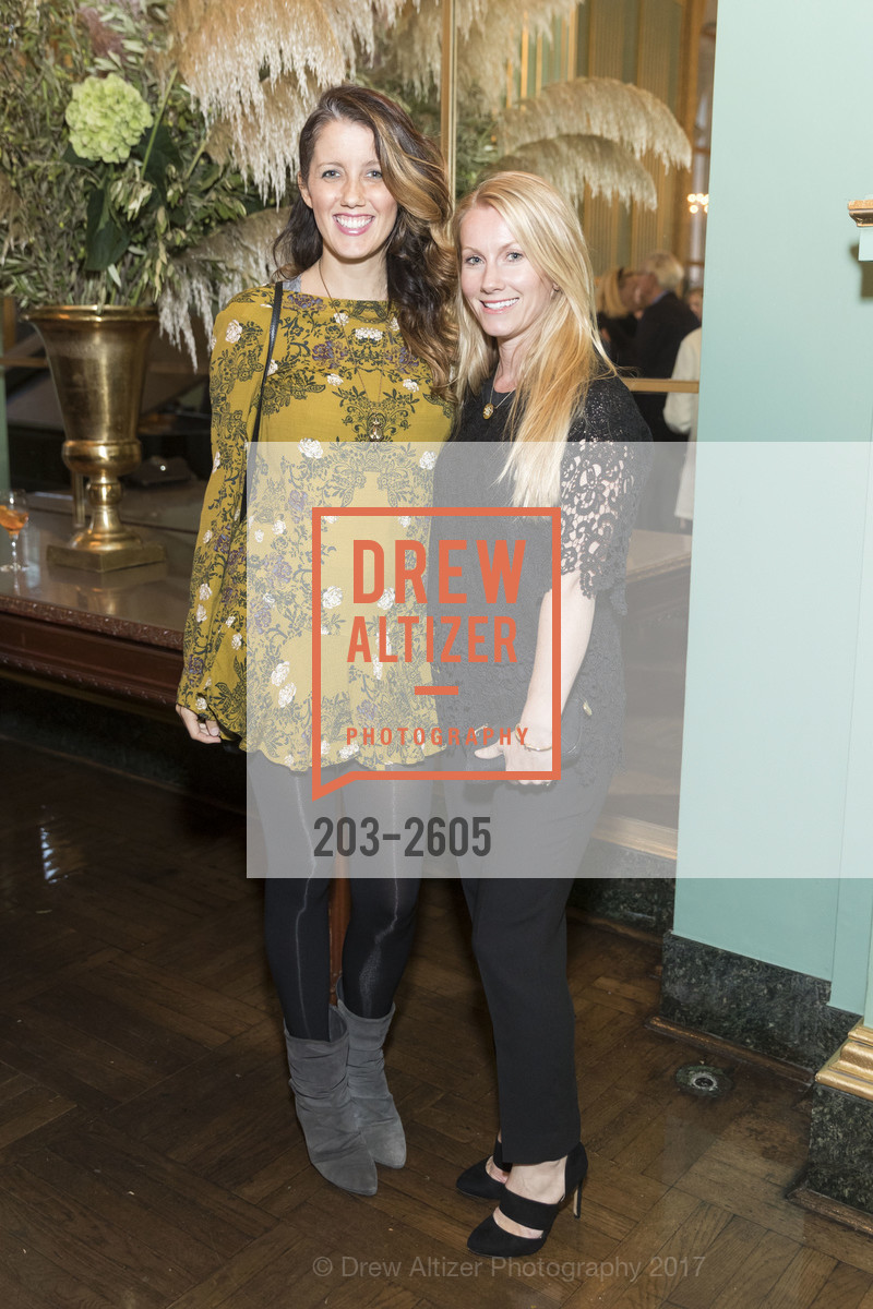 Ashley Venturini, Lindsay Nolting, ICAA Inaugural Legacy Dinner Honoring Suzanne Tucker, Veterans Building, Green Room. 401 Van Ness Avenue, September 18th, 2017, Photo #203-2605 Ashley Venturini, Lindsay Nolting, Photo #203-2605