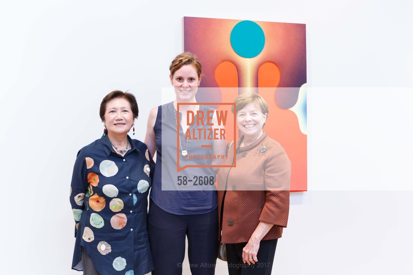 Joan Hong, Jodi Roberts, Judy Wolken, Loie Hollowell at Pace Gallery, Pace Gallery. 229 Hamilton Ave Palo Alto, United State, September 19th, 2017, Photo #58-2608 Joan Hong, Jodi Roberts, Judy Wolken, Photo #58-2608