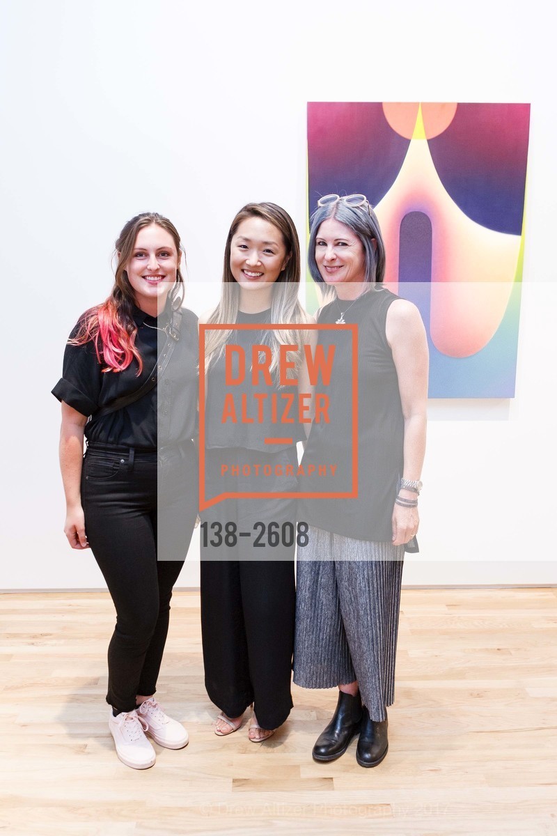 Lauren Smith, Hannah Chung, Jill Smith, Loie Hollowell at Pace Gallery, Pace Gallery. 229 Hamilton Ave Palo Alto, United State, September 19th, 2017, Photo #138-2608 Lauren Smith, Hannah Chung, Jill Smith, Photo #138-2608