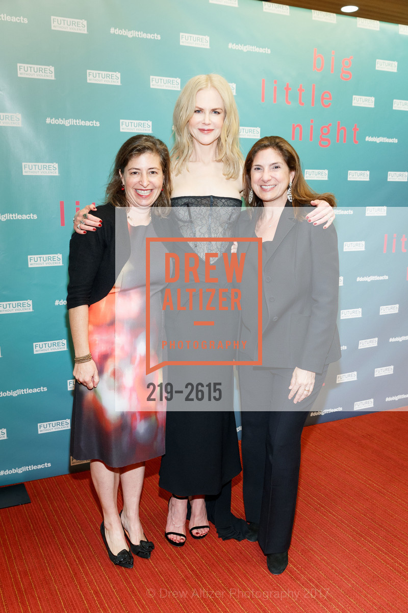 Julie Parker Benello, Nicole Kidman, Regina Scully, Futures Without Violence Hosts Big Little Night, Futures Without Violence. 100 Montgomery Street, THE PRESIDIO, September 19th, 2017, Photo #219-2615 Julie Parker Benello, Nicole Kidman, Regina Scully, Photo #219-2615
