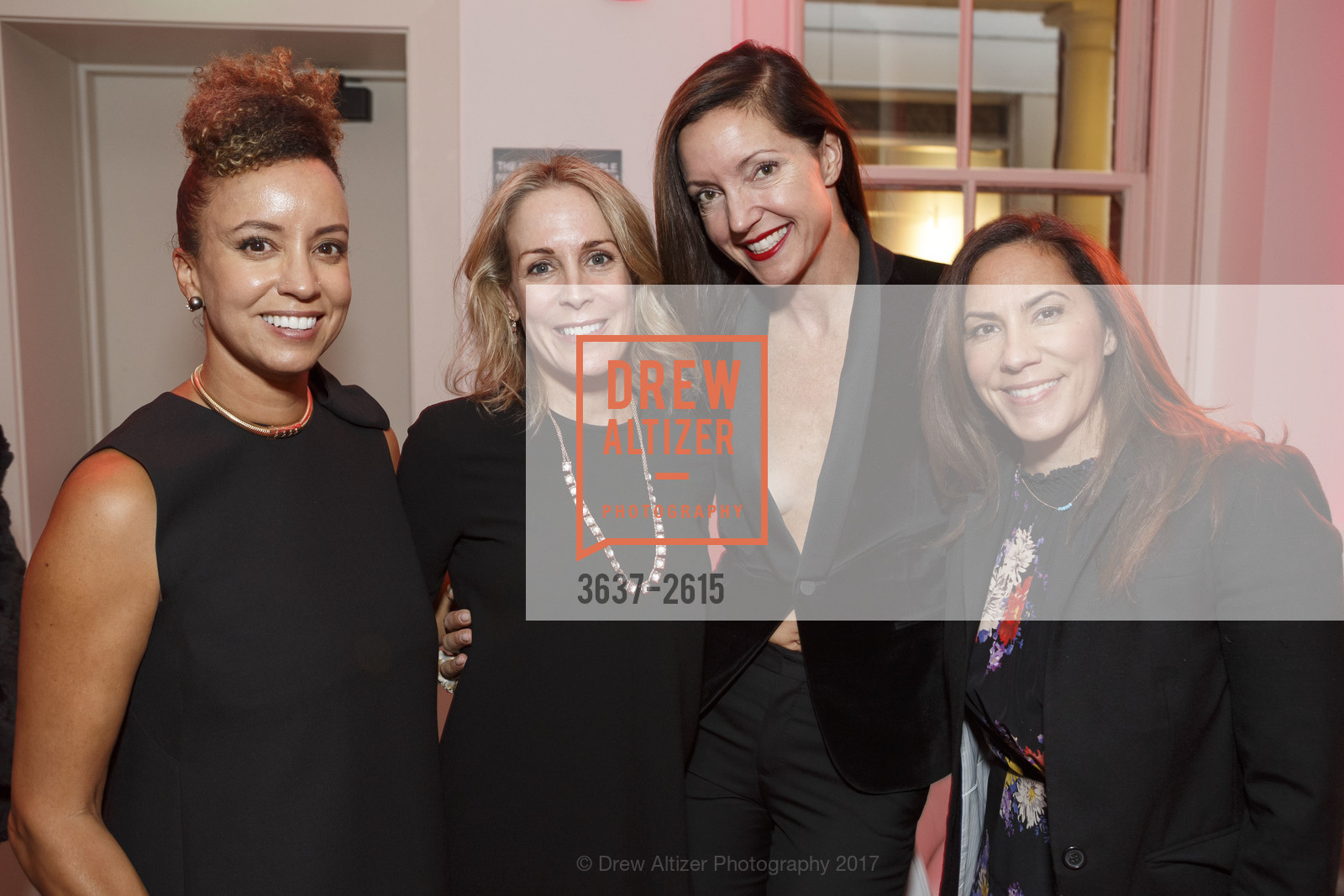Lauren Godfrey, Kristine Jaeger, Susan Greenleaf, Kara Lind, Futures Without Violence Hosts Big Little Night, Futures Without Violence. 100 Montgomery Street, THE PRESIDIO, September 19th, 2017, Photo #3637-2615 Lauren Godfrey, Kristine Jaeger, Susan Greenleaf, Kara Lind, Photo #3637-2615