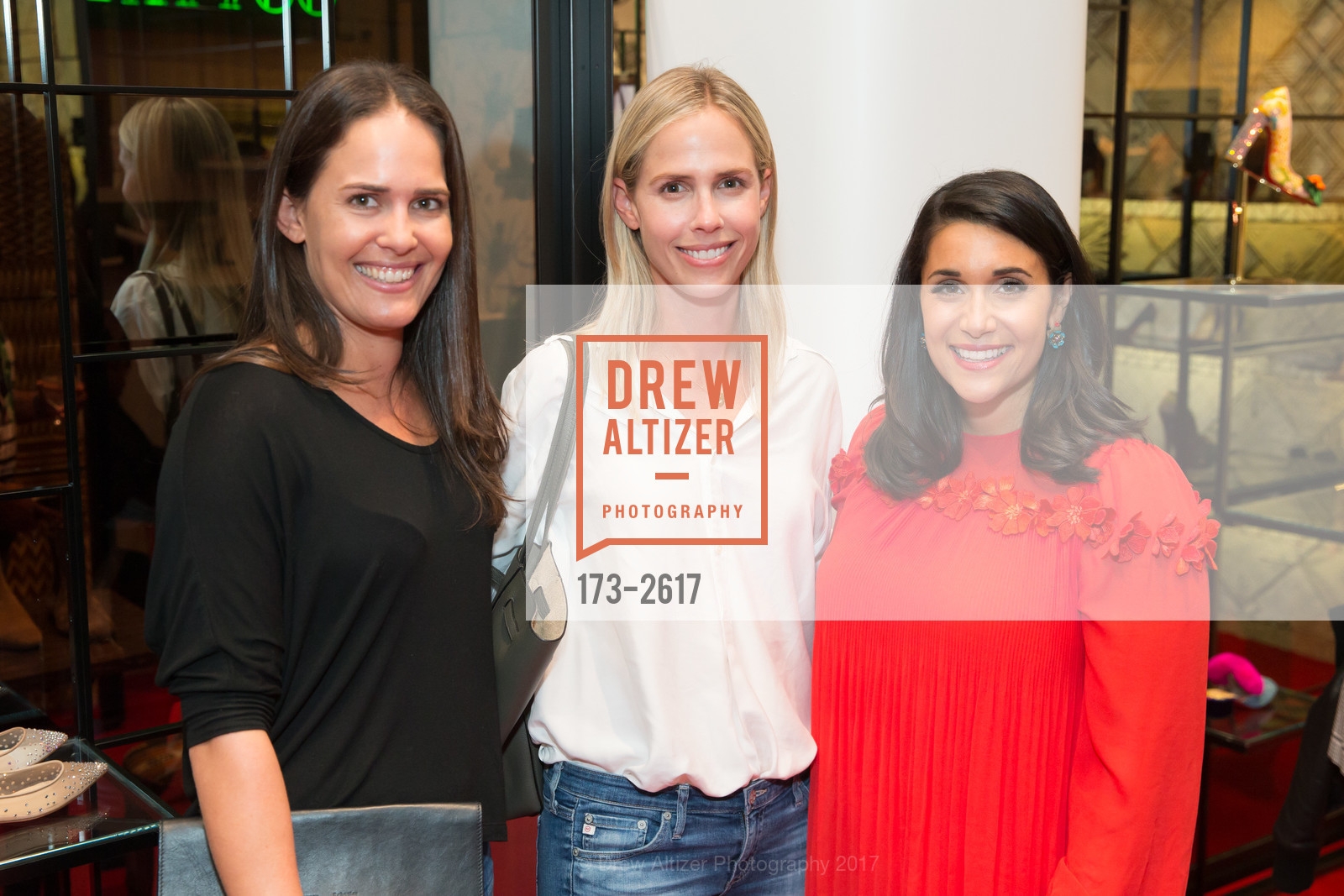 Jennifer Severance, Casey McDevitt, Mariana Wall, Christian Louboutin at his San Francisco Boutique, Christian Louboutin Boutique. 29 Maiden Lane, September 19th, 2017, Photo #173-2617 Jennifer Severance, Casey McDevitt, Mariana Wall, Photo #173-2617