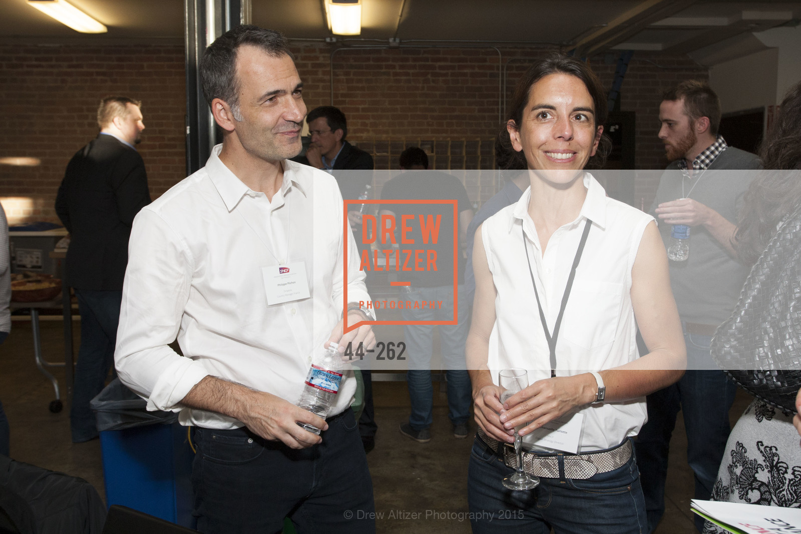 Philippe Plichon, Emmanuelle Turlotte, Inauguration of SNCF Innovation Lab, 169 11th St, August 26th, 2015,Drew Altizer, Drew Altizer Photography, full-service agency, private events, San Francisco photographer, photographer california