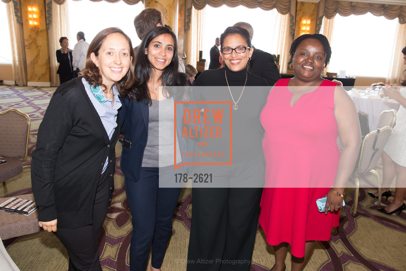 Connie Emeott, Ajita Menon, Tina Castro, Domy Raymond, Lumina Foundation Luncheon in San Francisco, The Fairmont, September 20th, 2017, Photo #178-2621 Connie Emeott, Ajita Menon, Tina Castro, Domy Raymond, Photo #178-2621