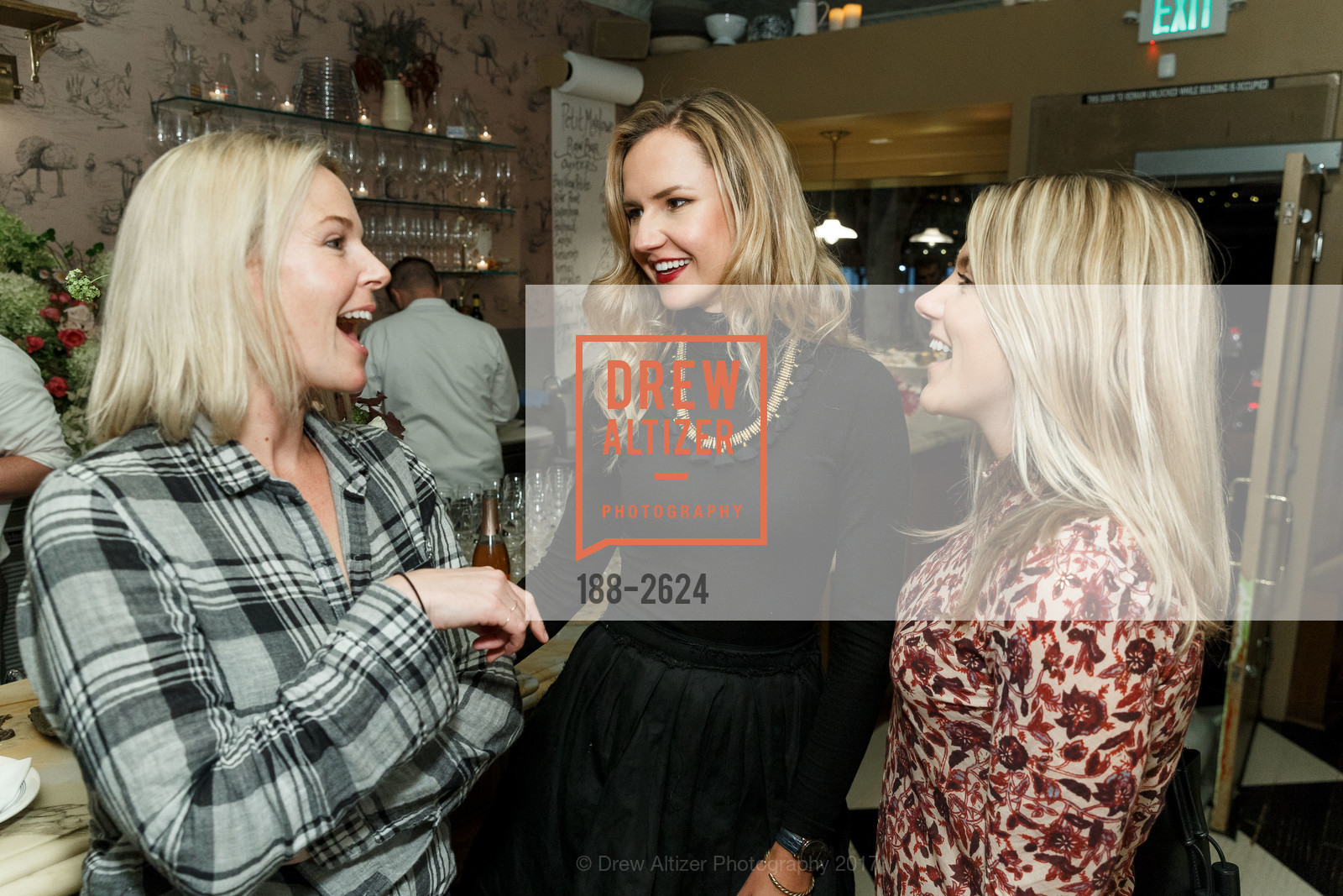 Danielle Bernhisel, Liz Sergeev, Kate Perry, Park Tavern launches Petite Marlowe, Petite Marlowe. Townsend street, September 20th, 2017, Photo #188-2624 Danielle Bernhisel, Liz Sergeev, Kate Perry, Photo #188-2624