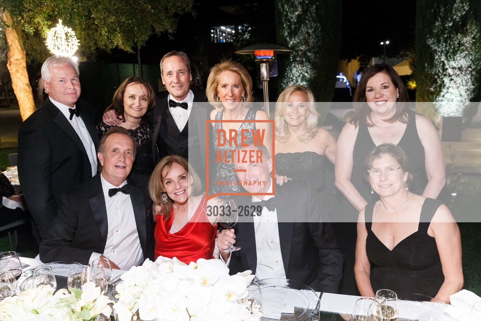 Jay Hoag, Paula Robichaud, Mikey Hoag, Gordon Tucker, Debbie Robbins, Rodin by Moonlight 2017, Cantor Arts Center. 328 Lomita Dr, Stanford, CA 94305, September 23rd, 2017, Photo #3033-2629 Jay Hoag, Paula Robichaud, Mikey Hoag, Gordon Tucker, Debbie Robbins, Photo #3033-2629