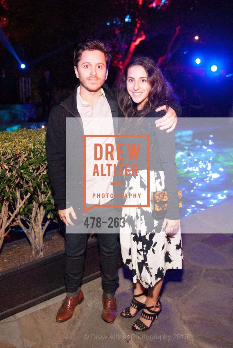 David Karvasales, Adriana Angelini, Gucci & Vogue Dinner, Private. Giardini Del Paradiso, . 2900 Paradise Dr, August 22nd, 2015, Photo #478-263 David Karvasales, Adriana Angelini, Photo #478-263