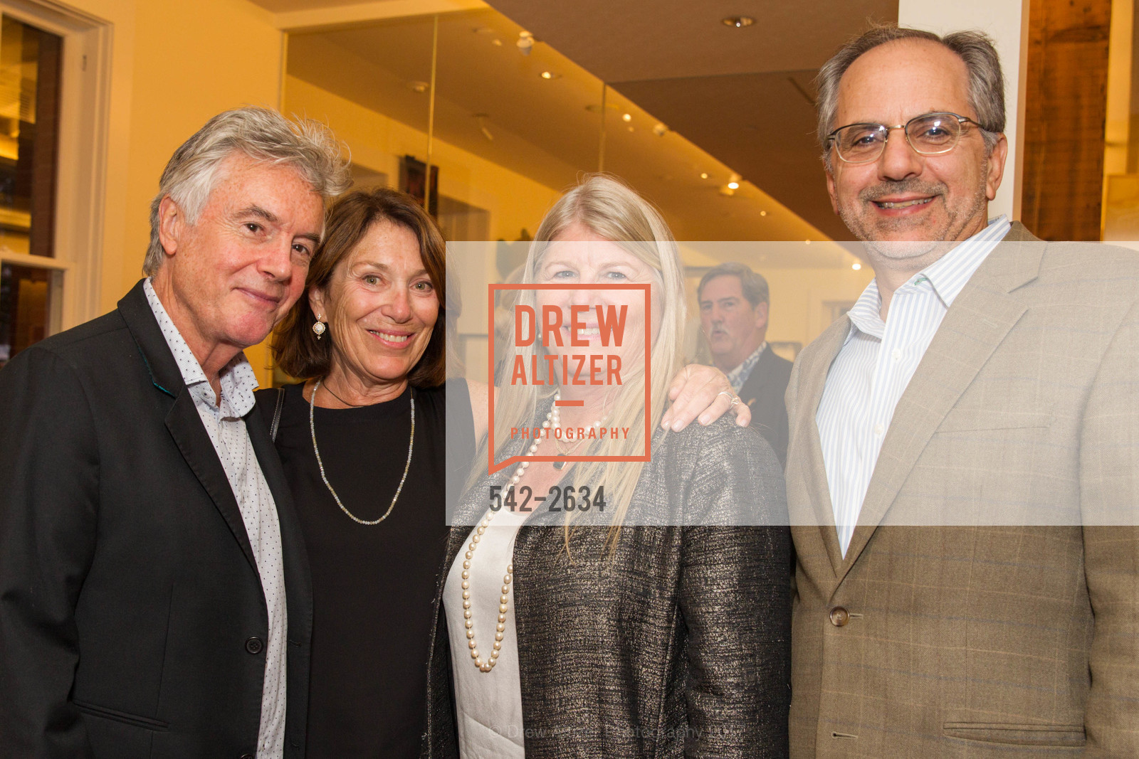 Lorin Rowan, Bernadette Rowan, Mary McLain, Barry Bram, Roots of Peace Vines to Mines Global Toast to Peace in Vietnam, Walt Disney Family Museum. 104 Montgomery Street, September 21st, 2017, Photo #542-2634 Lorin Rowan, Bernadette Rowan, Mary McLain, Barry Bram, Photo #542-2634