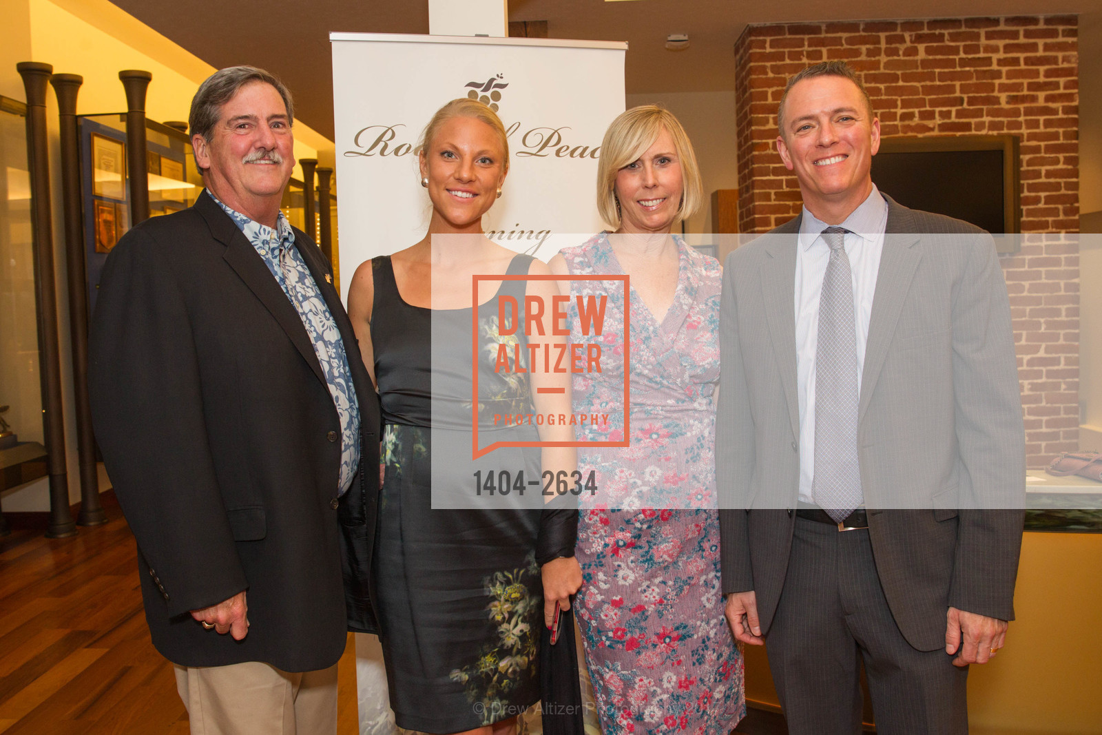 Phil Winters, Maggie Valiunas, Kara Romanik, Peter Scherr, Roots of Peace Vines to Mines Global Toast to Peace in Vietnam, Walt Disney Family Museum. 104 Montgomery Street, September 21st, 2017, Photo #1404-2634 Phil Winters, Maggie Valiunas, Kara Romanik, Peter Scherr, Photo #1404-2634