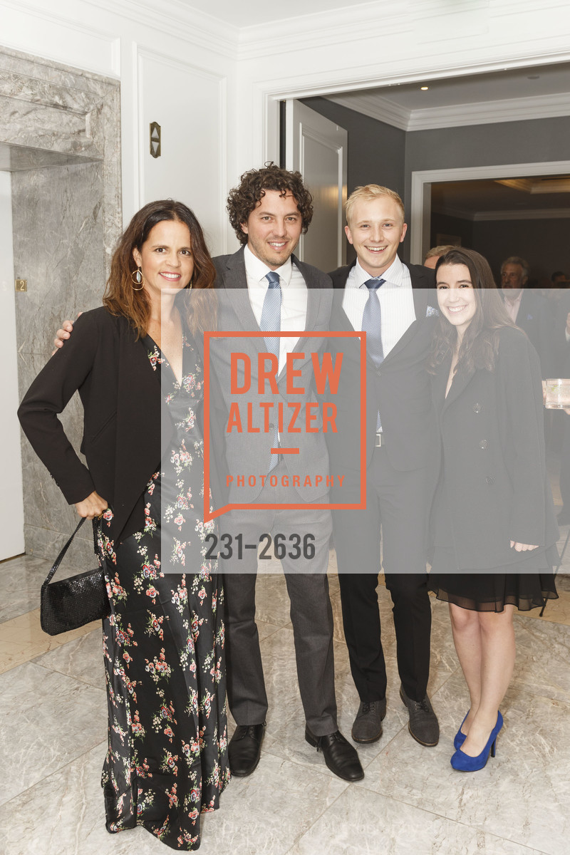 Paula Bernales, Sebastian Bernales, William Rutter, Elizabeth Schanne, Gala for the Future of Liberty, The Ritz-Carlton Hotel. 600 Stockton Street San Francisco, CA 94108, September 22nd, 2017, Photo #231-2636 Paula Bernales, Sebastian Bernales, William Rutter, Elizabeth Schanne, Photo #231-2636