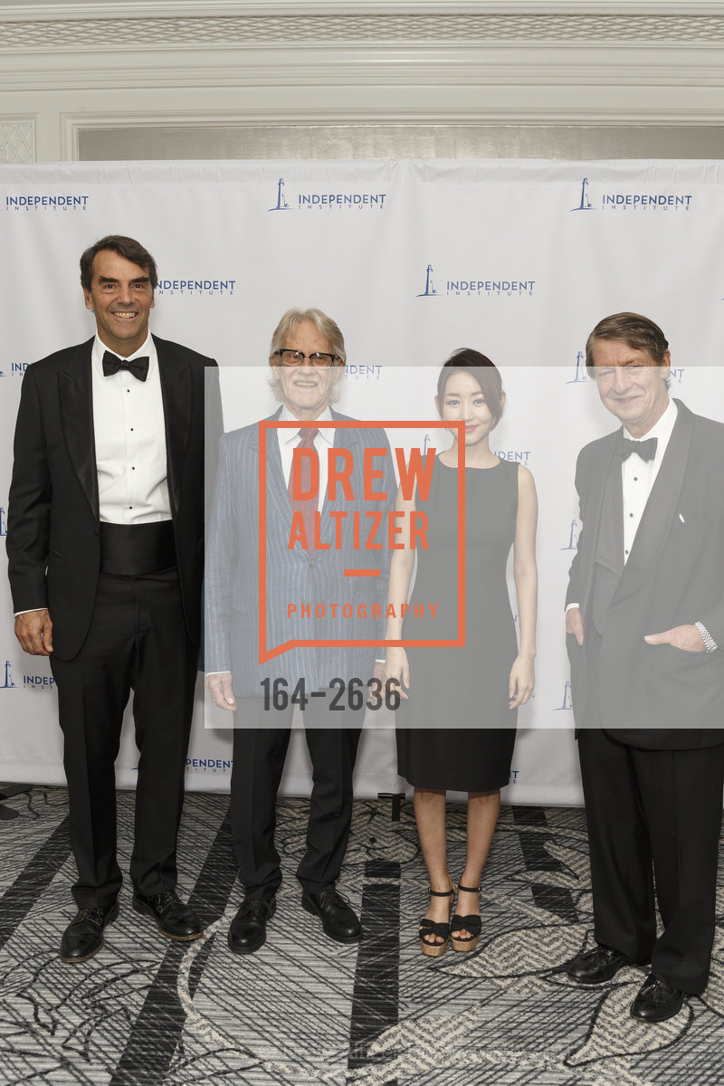 Timothy Draper, Vernon Smith, Yeonmi Park, P.J. O'Rourke, Photo #164-2636