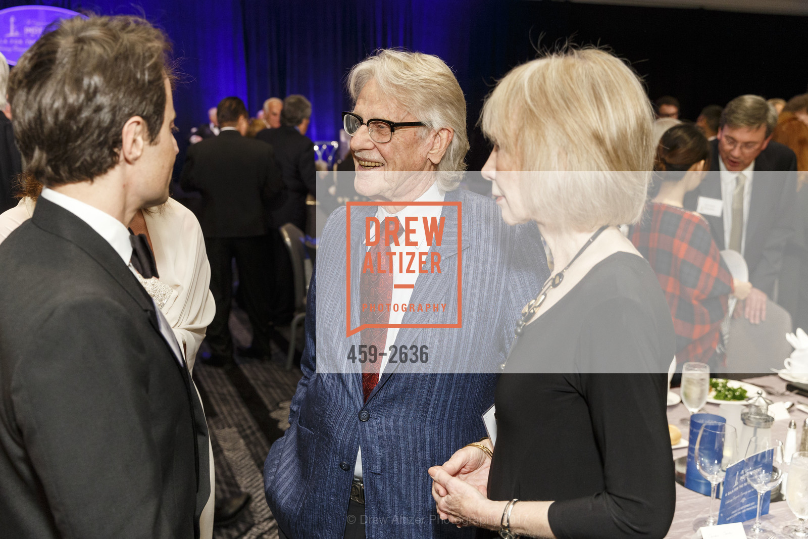 Candace Smith, Vernon Smith, Thor Halvorssen, Gala for the Future of Liberty, The Ritz-Carlton Hotel. 600 Stockton Street San Francisco, CA 94108, September 22nd, 2017, Photo #459-2636 Candace Smith, Vernon Smith, Thor Halvorssen, Photo #459-2636
