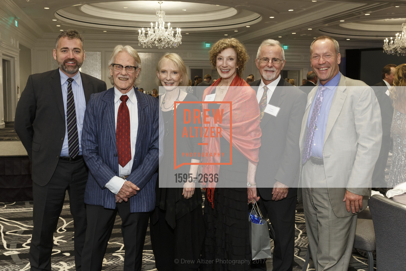 Ryan Farr, Vernon Smith, Candace Smith, Carolyn Gannon, Terry Gannon, David Nott, Gala for the Future of Liberty, The Ritz-Carlton Hotel. 600 Stockton Street San Francisco, CA 94108, September 22nd, 2017, Photo #1595-2636 Ryan Farr, Vernon Smith, Candace Smith, Carolyn Gannon, Terry Gannon, David Nott, Photo #1595-2636