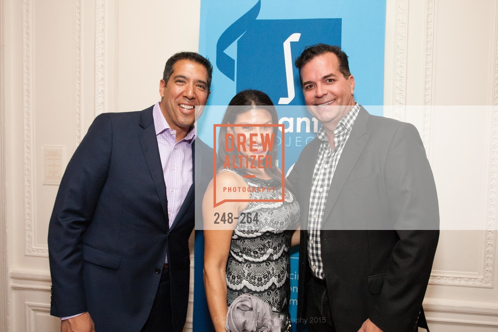 Alex Rivera, Claudia Rivera, Michael Montoya, Shanti's Compassion is Universal 41st Anniversary Preview Reception, Palace Hotel. 2 Montgomery Street, August 25th, 2015,Drew Altizer, Drew Altizer Photography, full-service event agency, private events, San Francisco photographer, photographer California