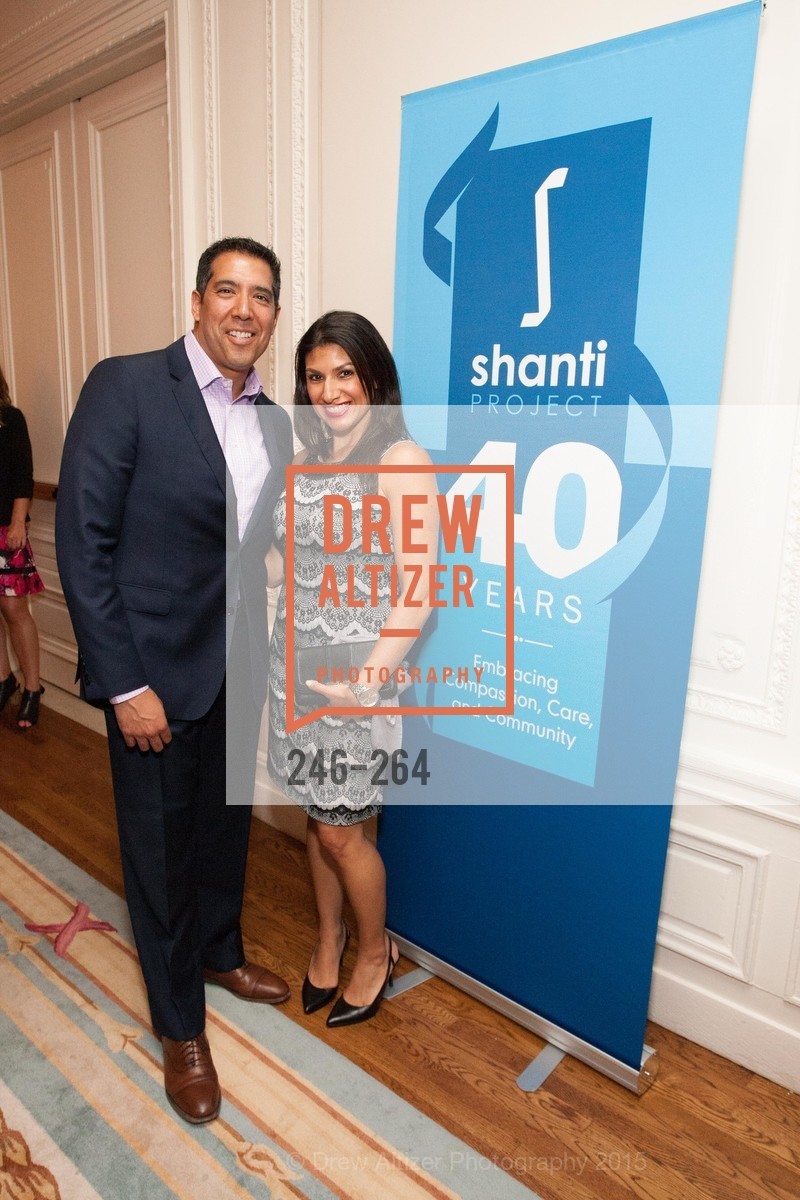 Alex Rivera, Claudia Rivera, Shanti's Compassion is Universal 41st Anniversary Preview Reception, Palace Hotel. 2 Montgomery Street, August 25th, 2015,Drew Altizer, Drew Altizer Photography, full-service agency, private events, San Francisco photographer, photographer california