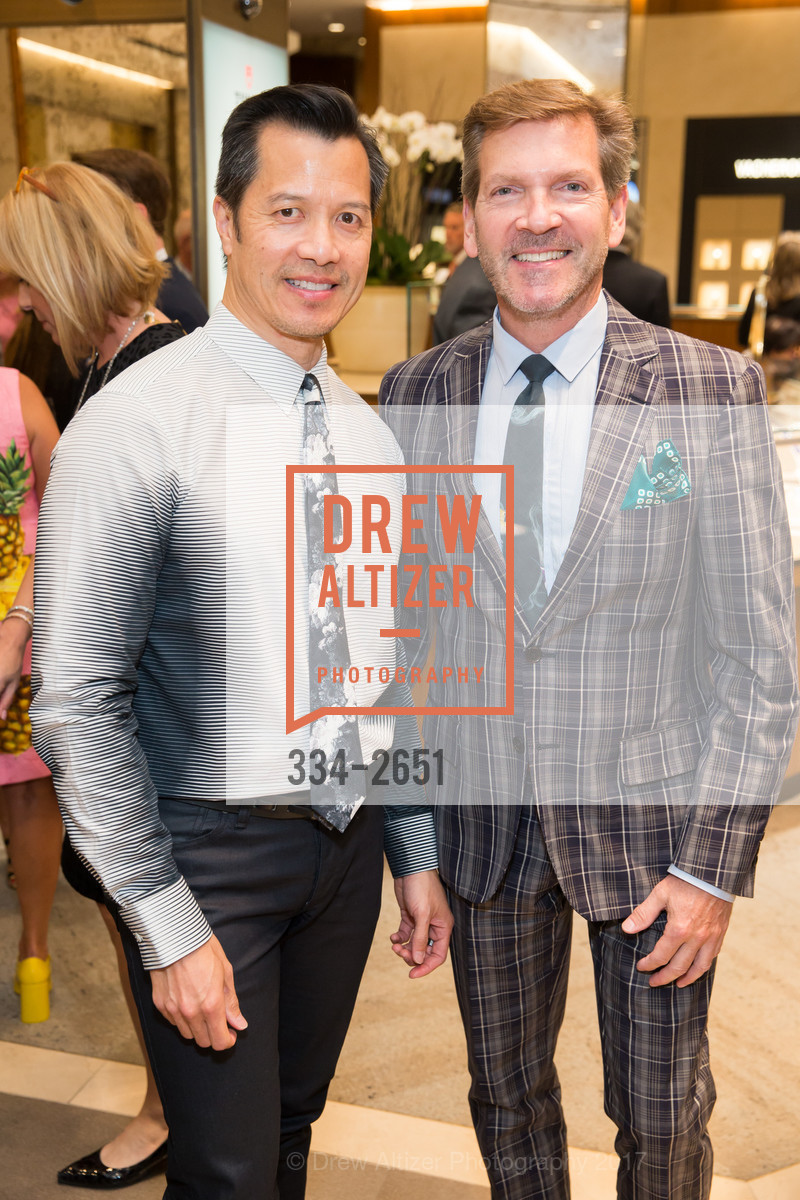Kevin Yee, Eric Petsinger, San Francisco Fall Art & Antiques Show Launch Party 2017, Shreve & Co. 150 Post Street, San Francisco, CA 94108, September 27th, 2017, Photo #334-2651 Kevin Yee, Eric Petsinger, Photo #334-2651
