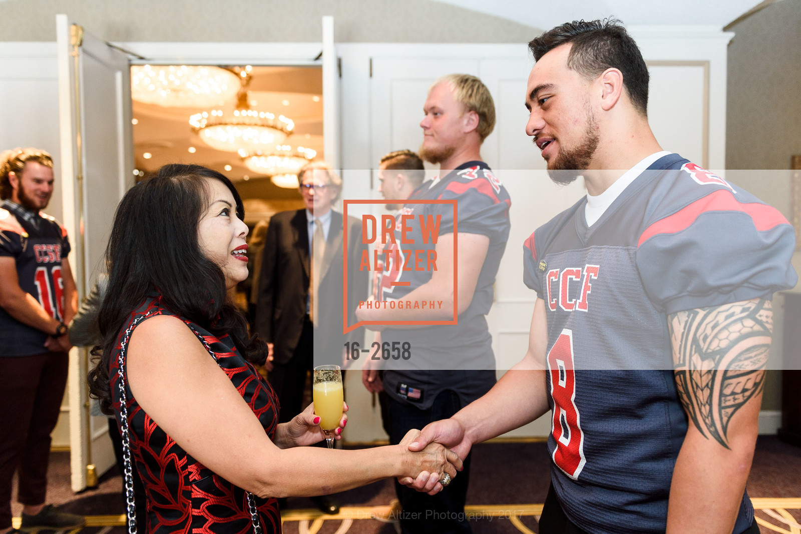 Sharon Seto, Zach Masoli, City College of San Francisco Basic Skills Luncheon 2017, Fairmont Hotel. 950 Mason St, October 3rd, 2017, Photo #16-2658 Sharon Seto, Zach Masoli, Photo #16-2658