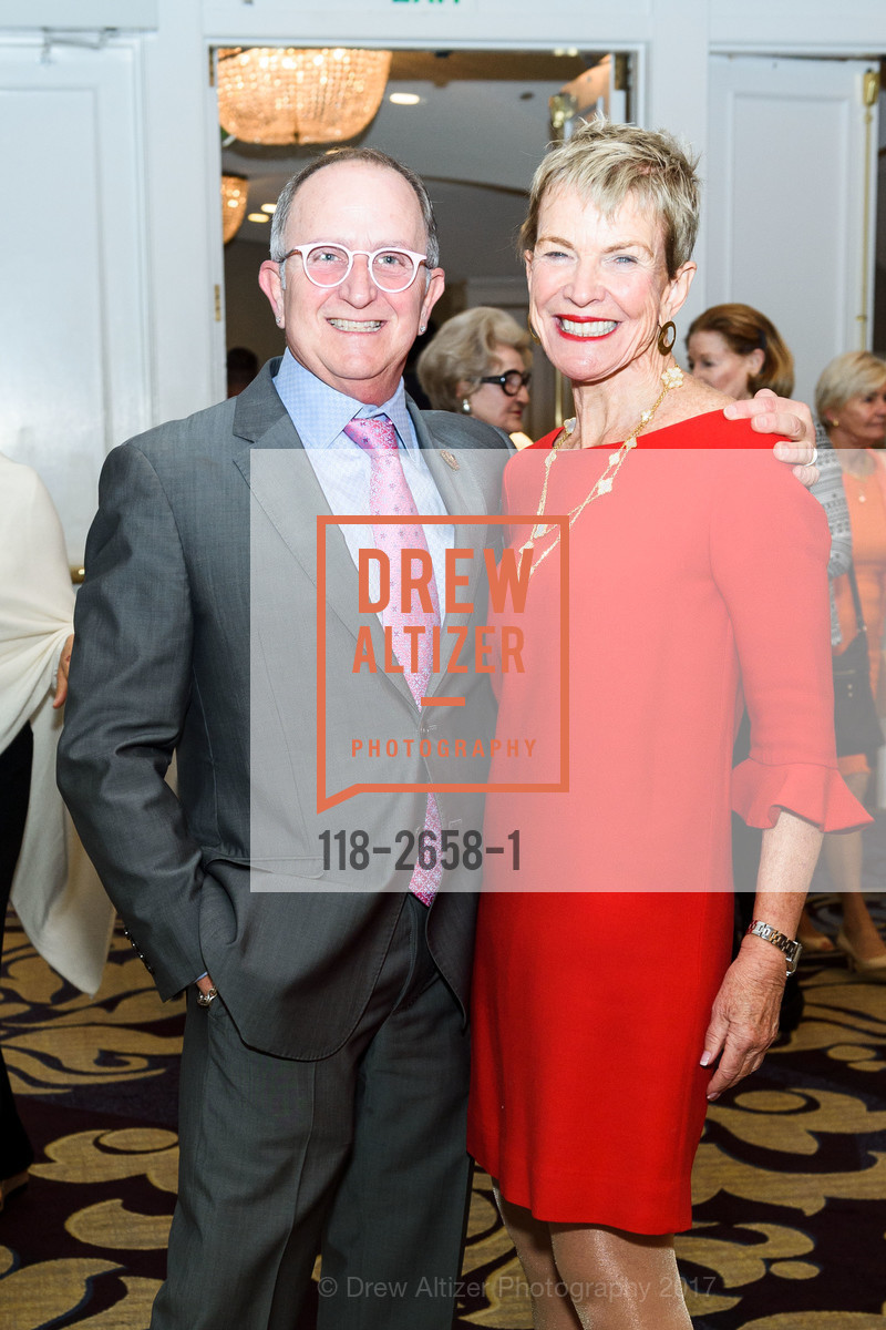 Charlie Zukow, Kathleen Sullivan Alioto, City College of San Francisco Basic Skills Luncheon 2017, Fairmont Hotel. 950 Mason St, October 3rd, 2017, Photo #118-2658-1 Charlie Zukow, Kathleen Sullivan Alioto, Photo #118-2658-1