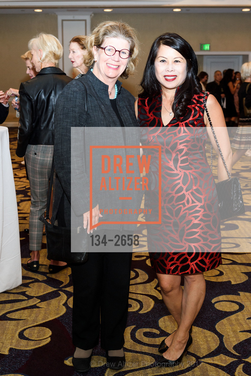 Kathleen Anderson, Sharon Seto, City College of San Francisco Basic Skills Luncheon 2017, Fairmont Hotel. 950 Mason St, October 3rd, 2017, Photo #134-2658 Kathleen Anderson, Sharon Seto, Photo #134-2658