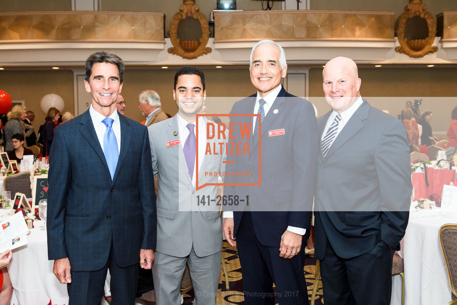 Mark Leno, Alex Randolph, Mark Rocha, Greg Suhr, City College of San Francisco Basic Skills Luncheon 2017, Fairmont Hotel. 950 Mason St, October 3rd, 2017, Photo #141-2658-1 Mark Leno, Alex Randolph, Mark Rocha, Greg Suhr, Photo #141-2658-1