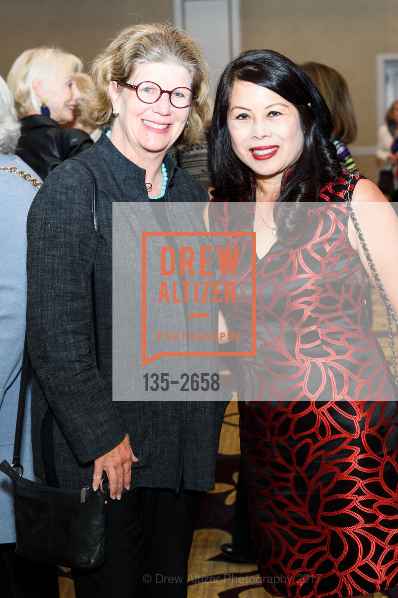 Kathleen Anderson, Sharon Seto, City College of San Francisco Basic Skills Luncheon 2017, Fairmont Hotel. 950 Mason St, October 3rd, 2017, Photo #135-2658 Kathleen Anderson, Sharon Seto, Photo #135-2658