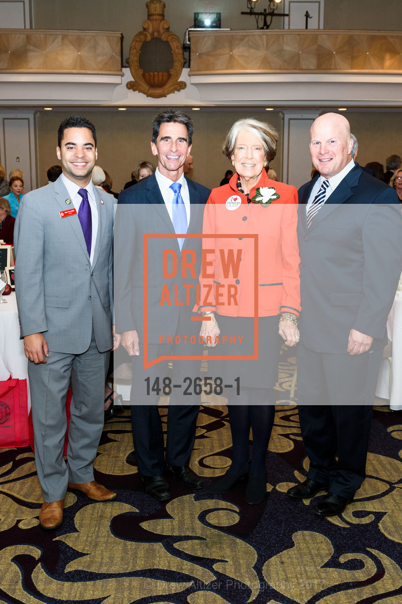 Alex Randolph, Mark Leno, Deborah Dooley, Greg Suhr, City College of San Francisco Basic Skills Luncheon 2017, Fairmont Hotel. 950 Mason St, October 3rd, 2017, Photo #148-2658-1 Alex Randolph, Mark Leno, Deborah Dooley, Greg Suhr, Photo #148-2658-1