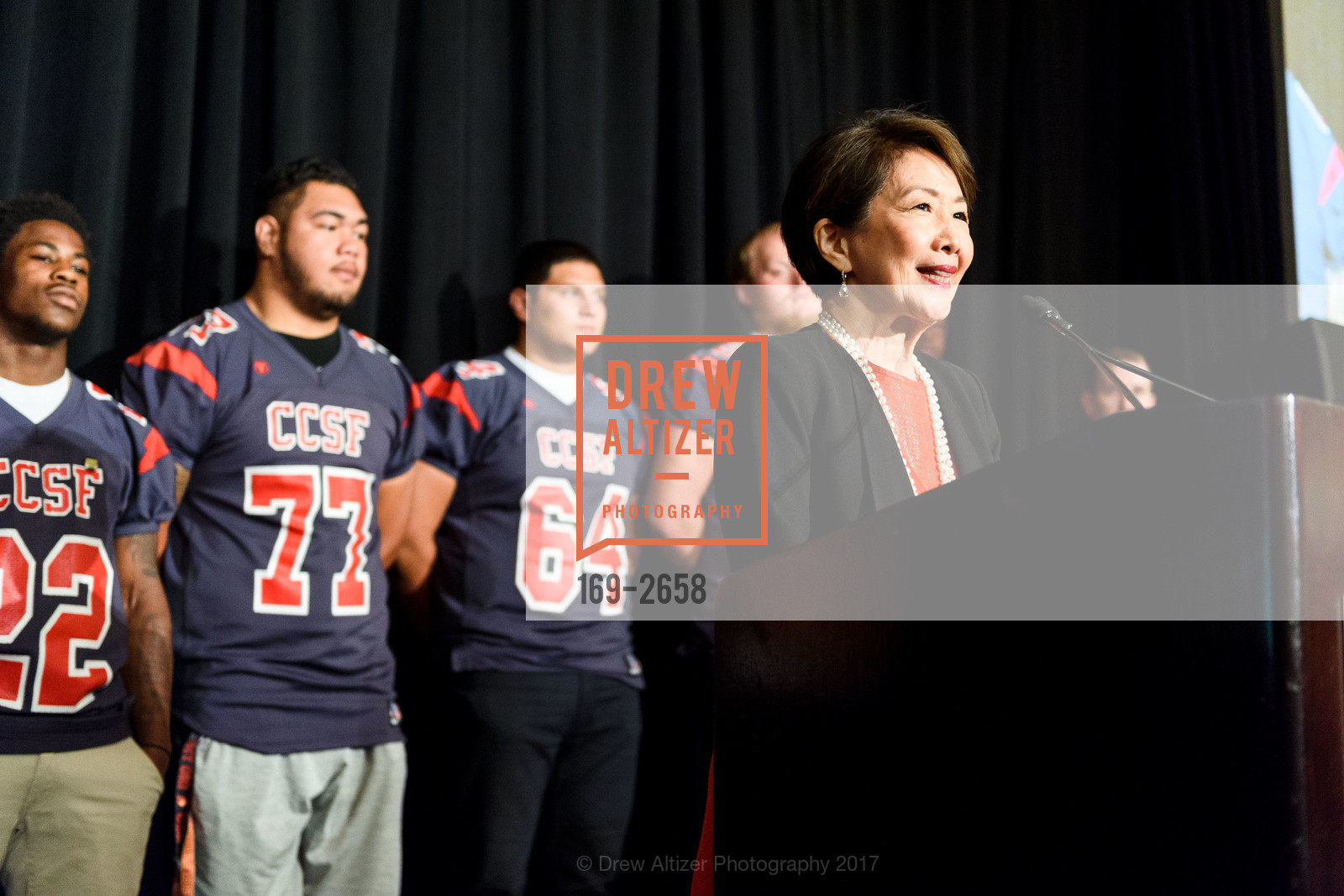 Jan Yanehiro, City College of San Francisco Basic Skills Luncheon 2017, Fairmont Hotel. 950 Mason St, October 3rd, 2017, Photo #169-2658 Jan Yanehiro, Photo #169-2658