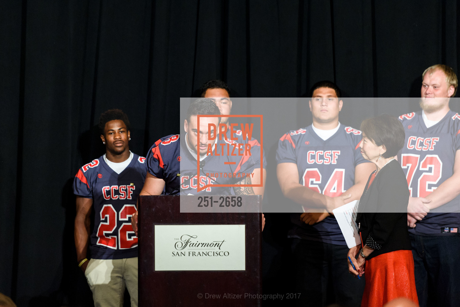 Zach Masoli, City College of San Francisco Basic Skills Luncheon 2017, Fairmont Hotel. 950 Mason St, October 3rd, 2017, Photo #251-2658 Zach Masoli, Photo #251-2658