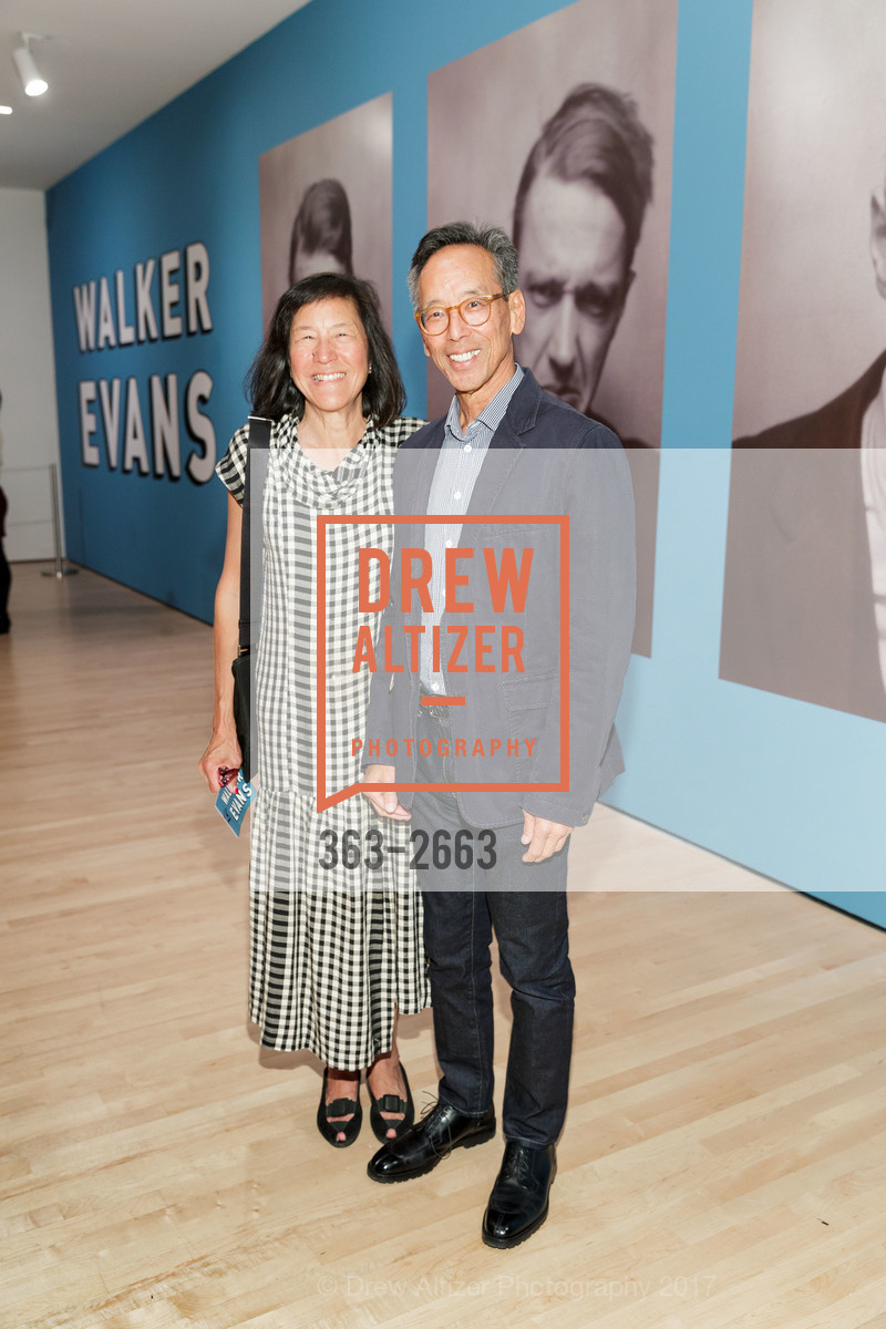 Robin Wu, Reagan Louie, SFMOMA Walker Evans Exhibit Preview and Opening, SFMOMA. 151 3rd Street, September 27th, 2017, Photo #363-2663 Robin Wu, Reagan Louie, Photo #363-2663