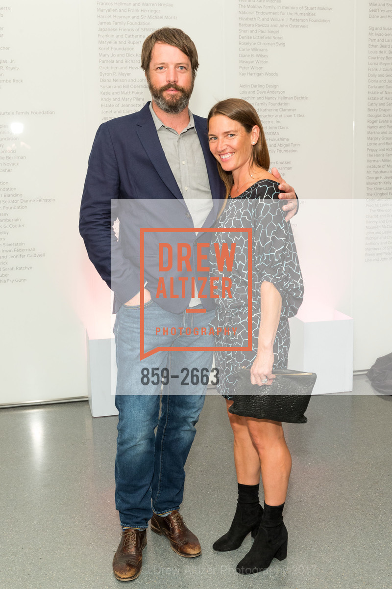Will McGuinness, Erin McGuiness, SFMOMA Walker Evans Exhibit Preview and Opening, SFMOMA. 151 3rd Street, September 27th, 2017, Photo #859-2663 Will McGuinness, Erin McGuiness, Photo #859-2663