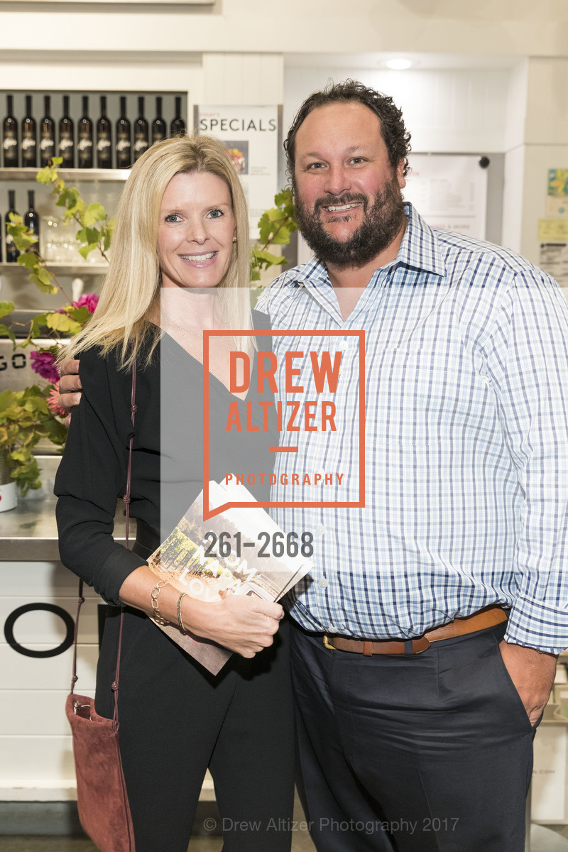Alyssa Warnock, Todd Berardi, MATCHESFASHION.COM and Alexis Traina Host FROM NAPA WITH LOVE Book Launch, Gotts Roadside. Ferry Building, September 28th, 2017, Photo #261-2668 Alyssa Warnock, Todd Berardi, Photo #261-2668
