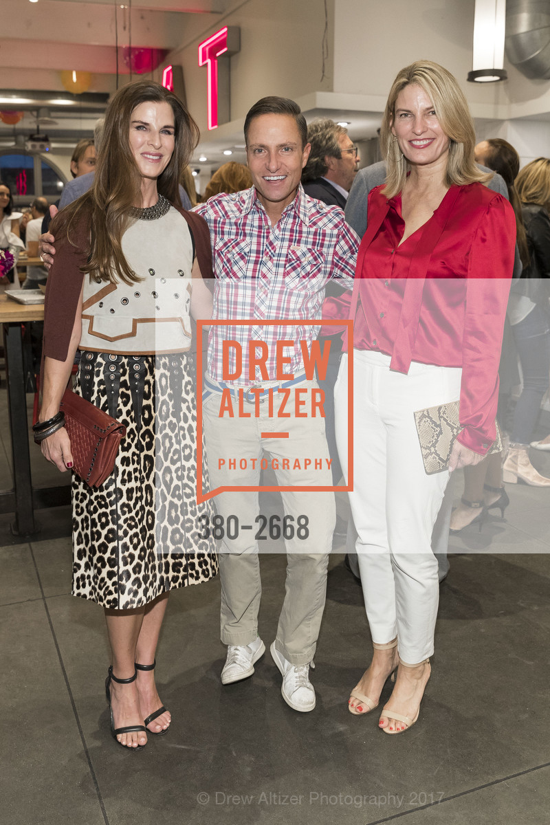 Leslie Podell, Ken Fulk, Mindy Henderson, MATCHESFASHION.COM and Alexis Traina Host FROM NAPA WITH LOVE Book Launch, Gotts Roadside. Ferry Building, September 28th, 2017, Photo #380-2668 Leslie Podell, Ken Fulk, Mindy Henderson, Photo #380-2668