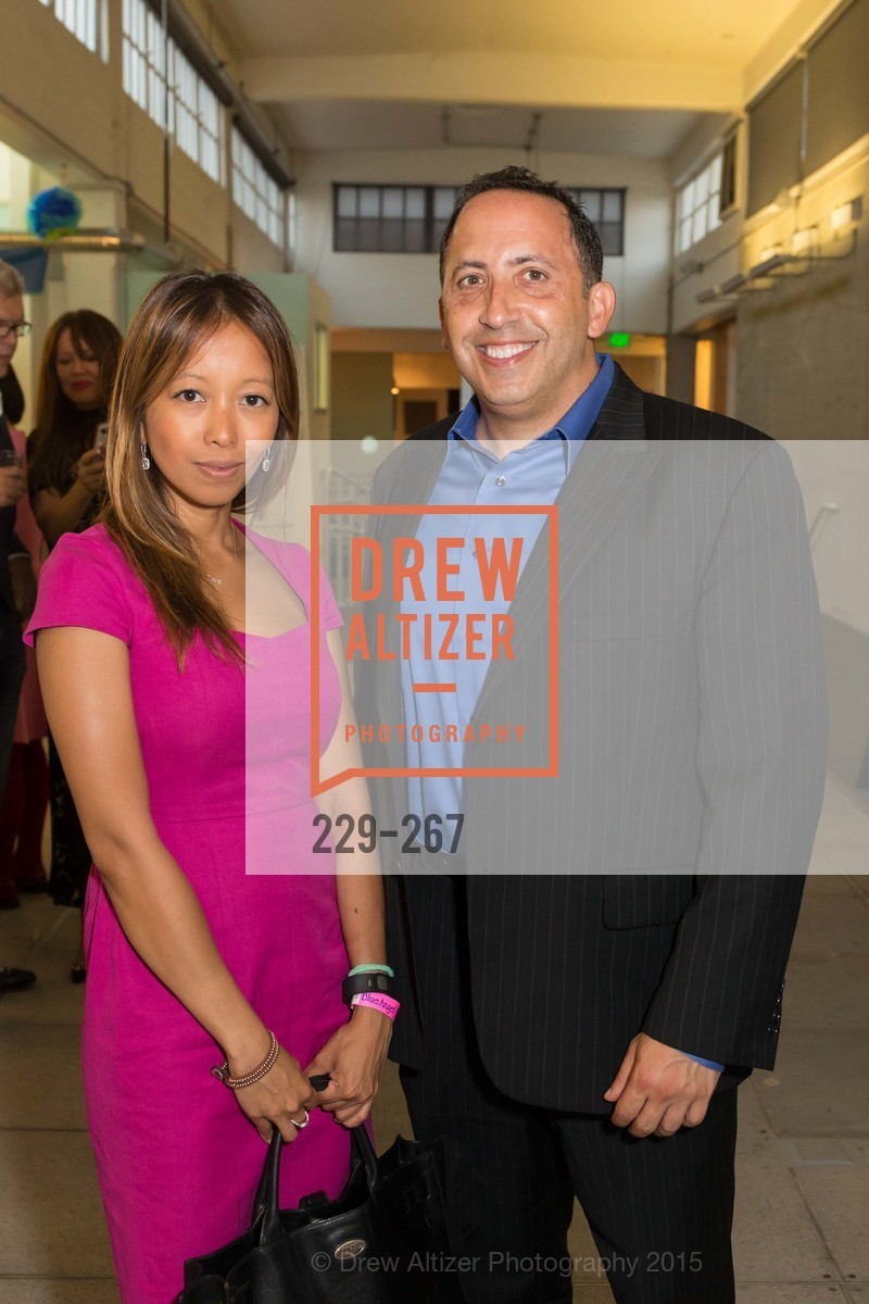 Thuzar Wynn, Stuart Berman, Gucci & Vogue Dinner, If(we.co) Headquarters. If(we.co) Headquarters, . 848 Battery St, August 27th, 2015, Photo #229-267 Thuzar Wynn, Stuart Berman, Photo #229-267