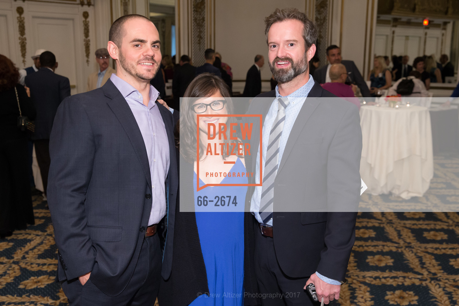 Robert Jenkins, Jill Isenstadt, Bryan Haynes, Compassion is Universal Gala 2017, The Palace Hotel. 2 New Montgomery Street, Sf Ca 94105, September 28th, 2017, Photo #66-2674 Robert Jenkins, Jill Isenstadt, Bryan Haynes, Photo #66-2674