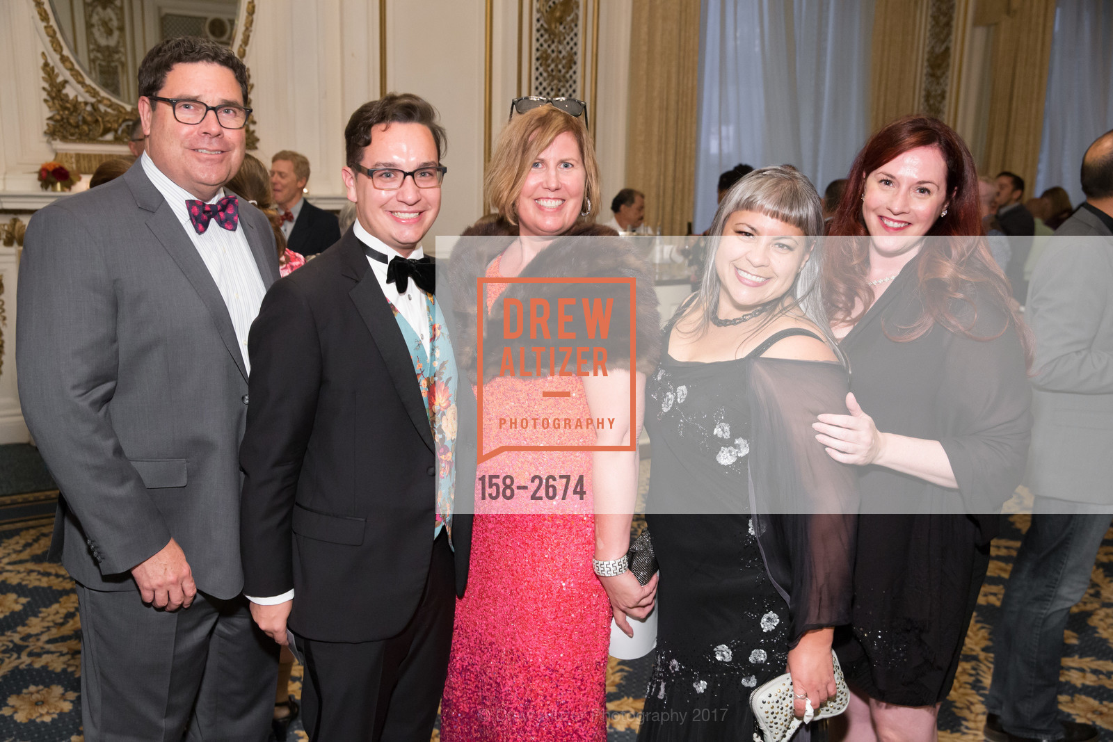 Eric Sleigh, Susan Fish, Diana Cordio, Jennifer Neuherz, Compassion is Universal Gala 2017, The Palace Hotel. 2 New Montgomery Street, Sf Ca 94105, September 28th, 2017, Photo #158-2674 Eric Sleigh, Susan Fish, Diana Cordio, Jennifer Neuherz, Photo #158-2674