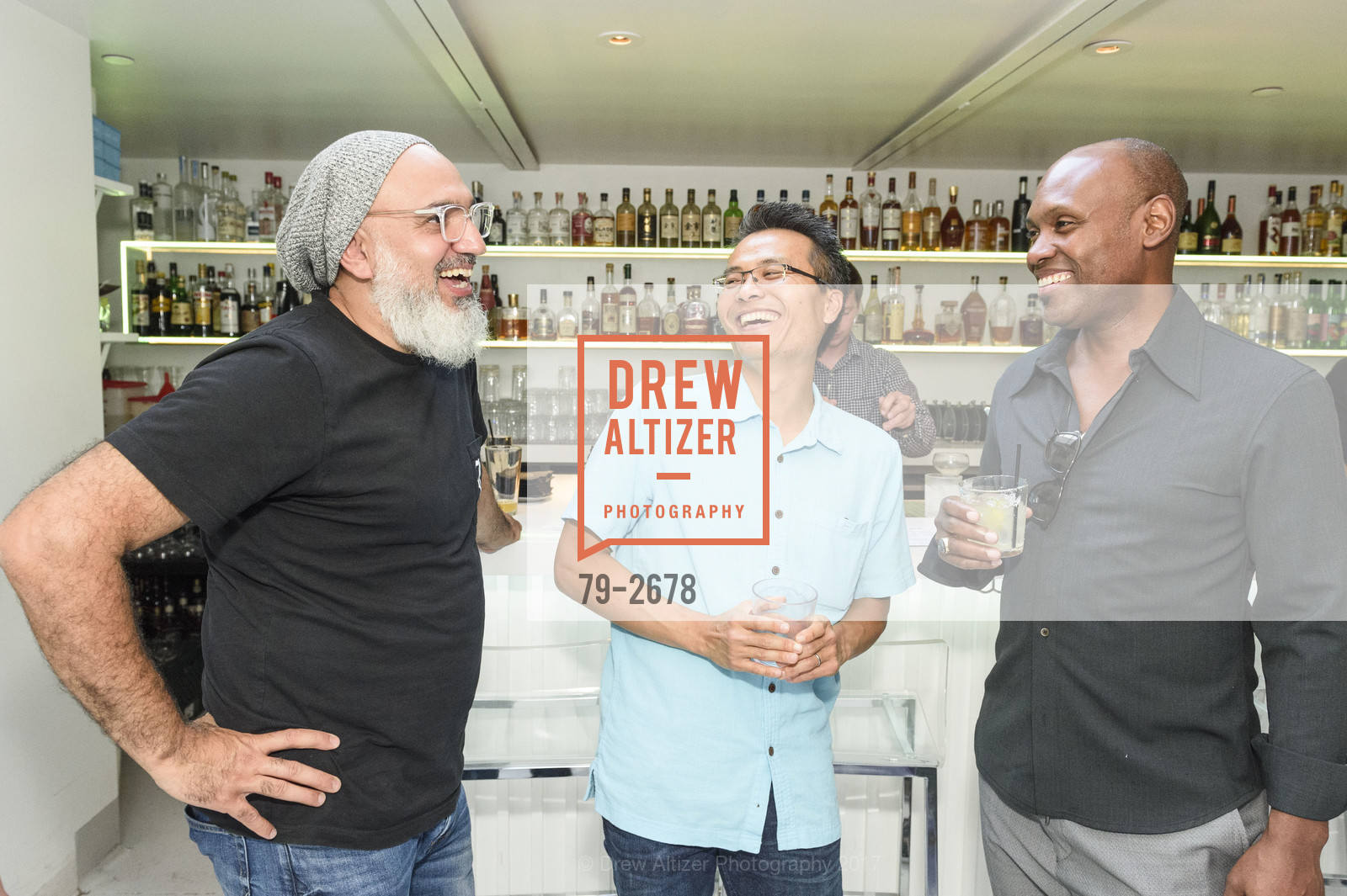 Omino Gardezi, Adrian Gill, PLAE Adult Fashion Launch Party, Coin-Op Game Room. 508 4th St, San Francisco, CA 94107, September 28th, 2017, Photo #79-2678 Omino Gardezi, Adrian Gill, Photo #79-2678