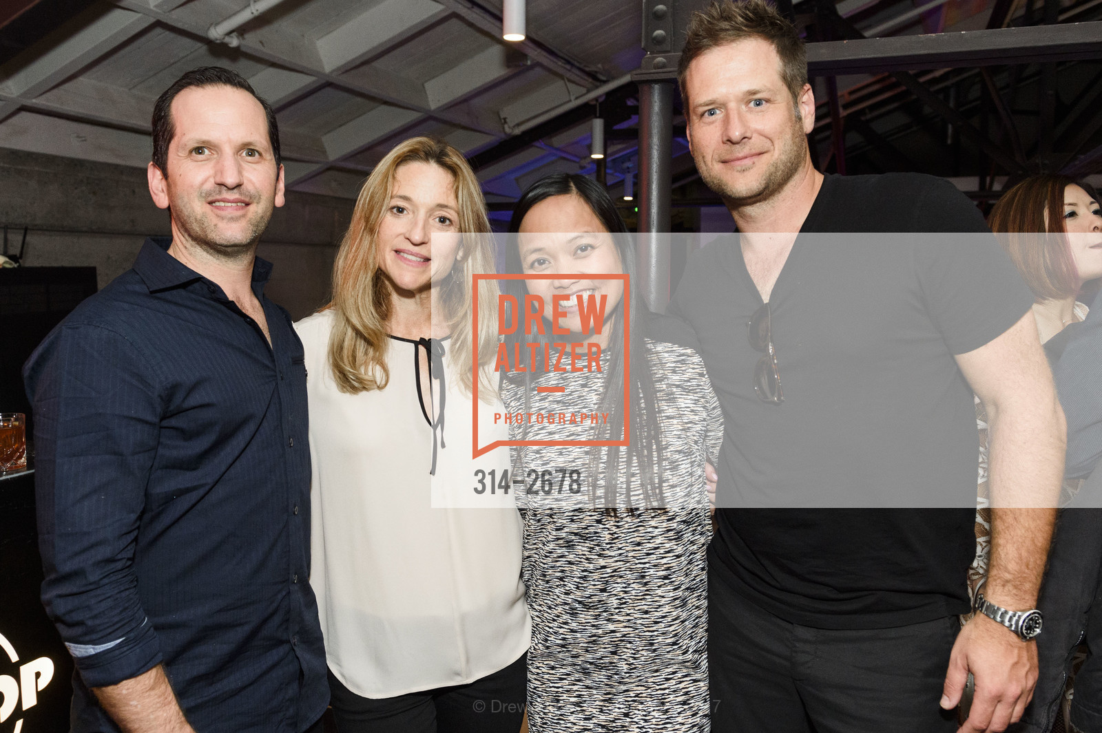 Jonathan Spier, Brandi Spier, Tam Pham, Ryan Ringholz, PLAE Adult Fashion Launch Party, Coin-Op Game Room. 508 4th St, San Francisco, CA 94107, September 28th, 2017, Photo #314-2678 Jonathan Spier, Brandi Spier, Tam Pham, Ryan Ringholz, Photo #314-2678