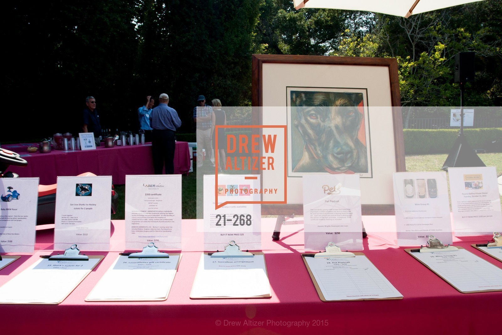 Atmosphere, CASA of San Mateo County Auxiliary's Annual Garden Party, 2135 Ralston Avenue, August 30th, 2015,Drew Altizer, Drew Altizer Photography, full-service agency, private events, San Francisco photographer, photographer california