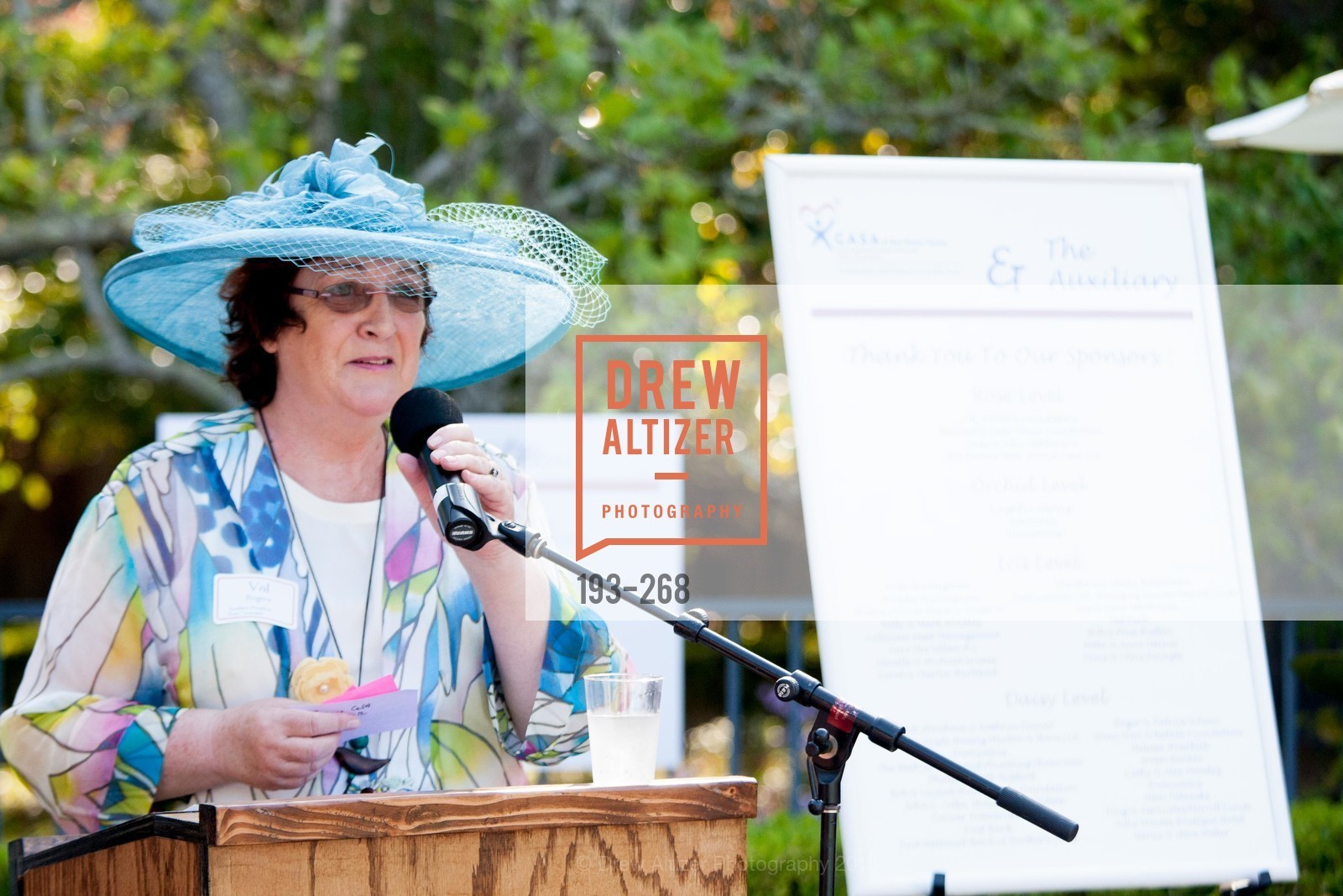 Val Rogers, CASA of San Mateo County Auxiliary's Annual Garden Party, 2135 Ralston Avenue, August 30th, 2015,Drew Altizer, Drew Altizer Photography, full-service agency, private events, San Francisco photographer, photographer california
