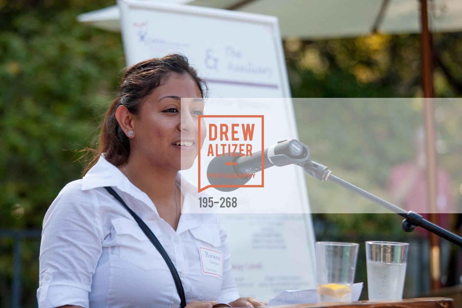 Rocsana Enriquez, CASA of San Mateo County Auxiliary's Annual Garden Party, 2135 Ralston Avenue, August 30th, 2015,Drew Altizer, Drew Altizer Photography, full-service event agency, private events, San Francisco photographer, photographer California