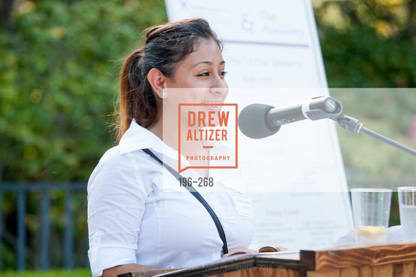 Rocsana Enriquez, CASA of San Mateo County Auxiliary's Annual Garden Party, 2135 Ralston Avenue, August 30th, 2015,Drew Altizer, Drew Altizer Photography, full-service agency, private events, San Francisco photographer, photographer california