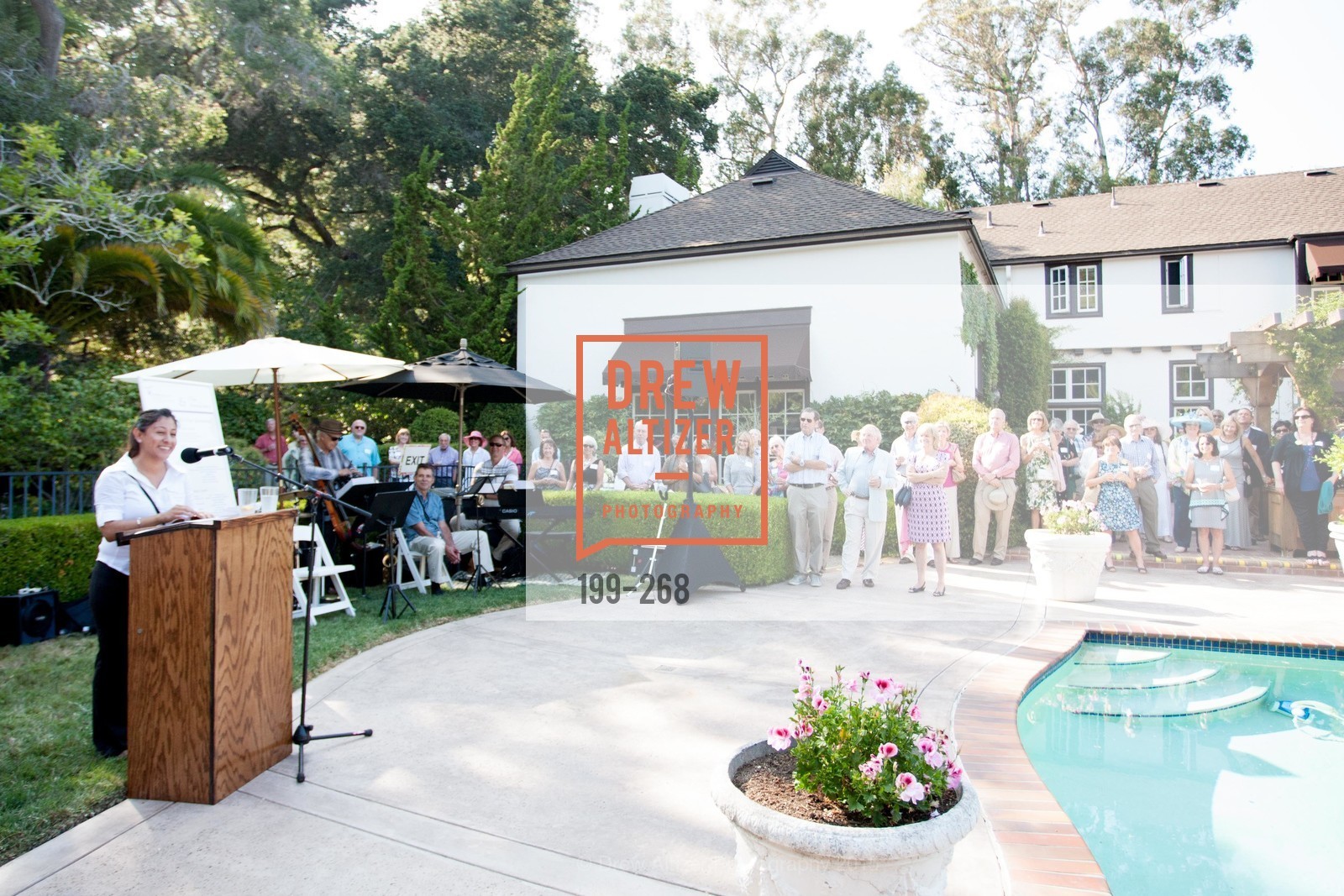 Atmosphere, CASA of San Mateo County Auxiliary's Annual Garden Party, 2135 Ralston Avenue, August 30th, 2015