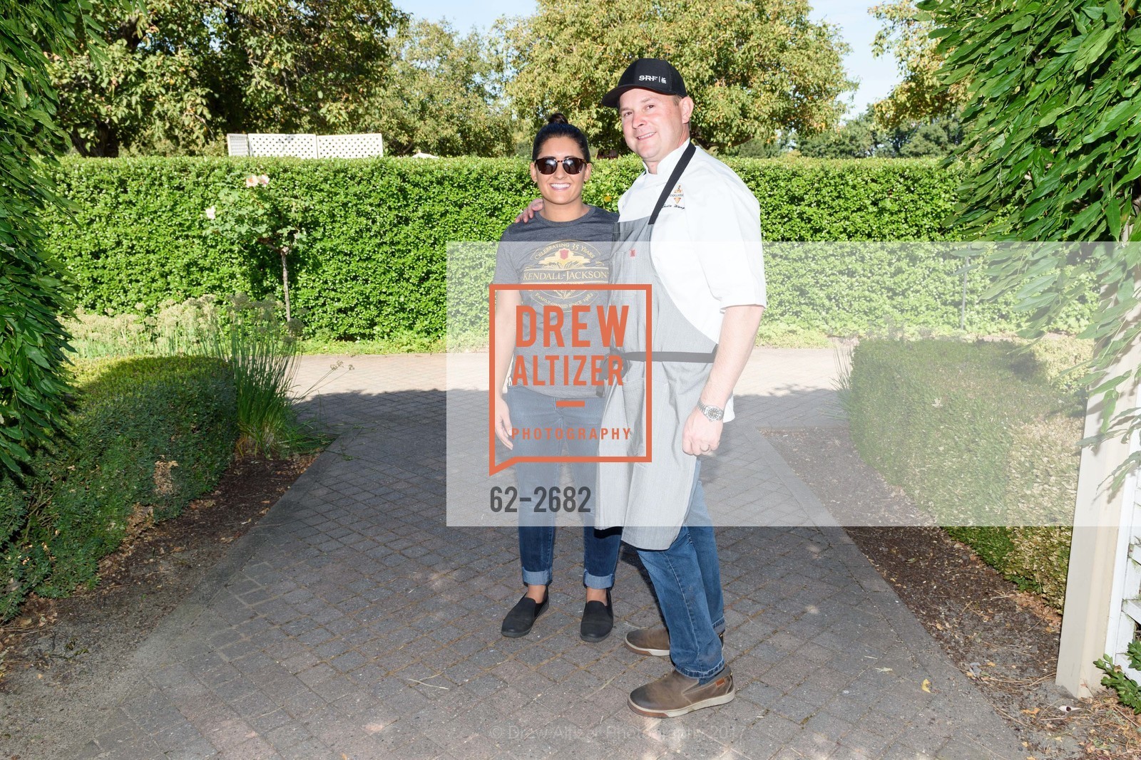 Olivia Kureshi, Justin Wangler, Kendall-Jackson Harvest Celebration, Kendall Jackson. 5007 Fulton Rd, October 1st, 2017, Photo #62-2682 Olivia Kureshi, Justin Wangler, Photo #62-2682