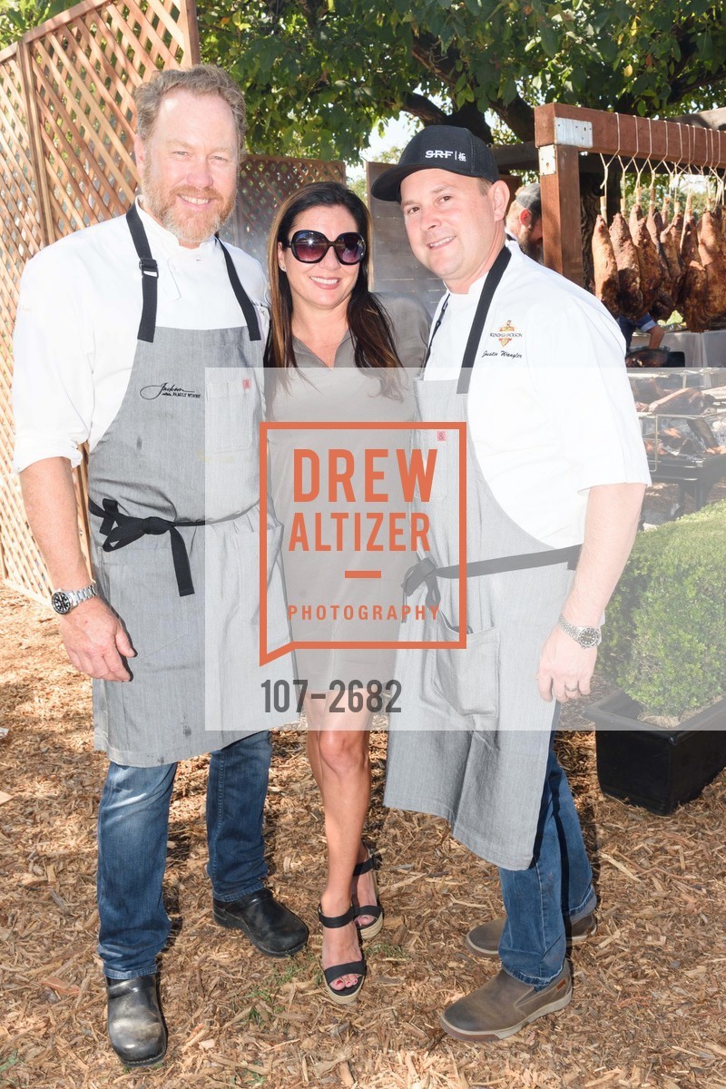 Justin Monson, Maureen Monson, Justin Wangler, Kendall-Jackson Harvest Celebration, Kendall Jackson. 5007 Fulton Rd, October 1st, 2017, Photo #107-2682 Justin Monson, Maureen Monson, Justin Wangler, Photo #107-2682