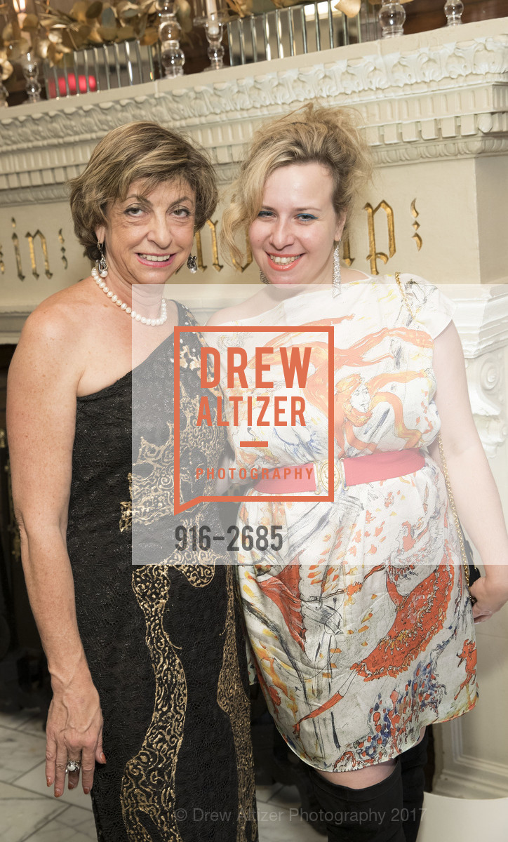 Ludmila Eggleton, Mariya Milovidova, 40 years of the NOB HILL GAZETTE, Merchants Exchange Building, Julia Morgan Ballroom. 465 California Street, October 1st, 2017, Photo #916-2685 Ludmila Eggleton, Mariya Milovidova, Photo #916-2685