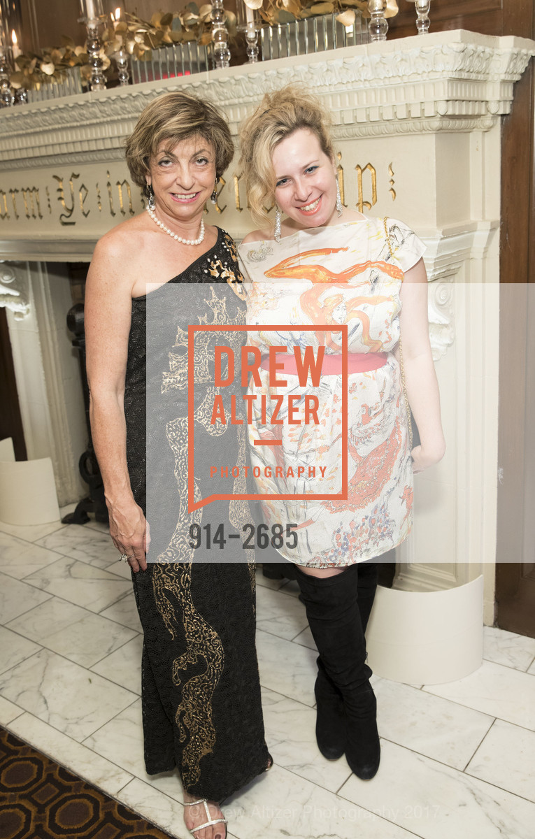 Ludmila Eggleton, Mariya Milovidova, 40 years of the NOB HILL GAZETTE, Merchants Exchange Building, Julia Morgan Ballroom. 465 California Street, October 1st, 2017, Photo #914-2685 Ludmila Eggleton, Mariya Milovidova, Photo #914-2685